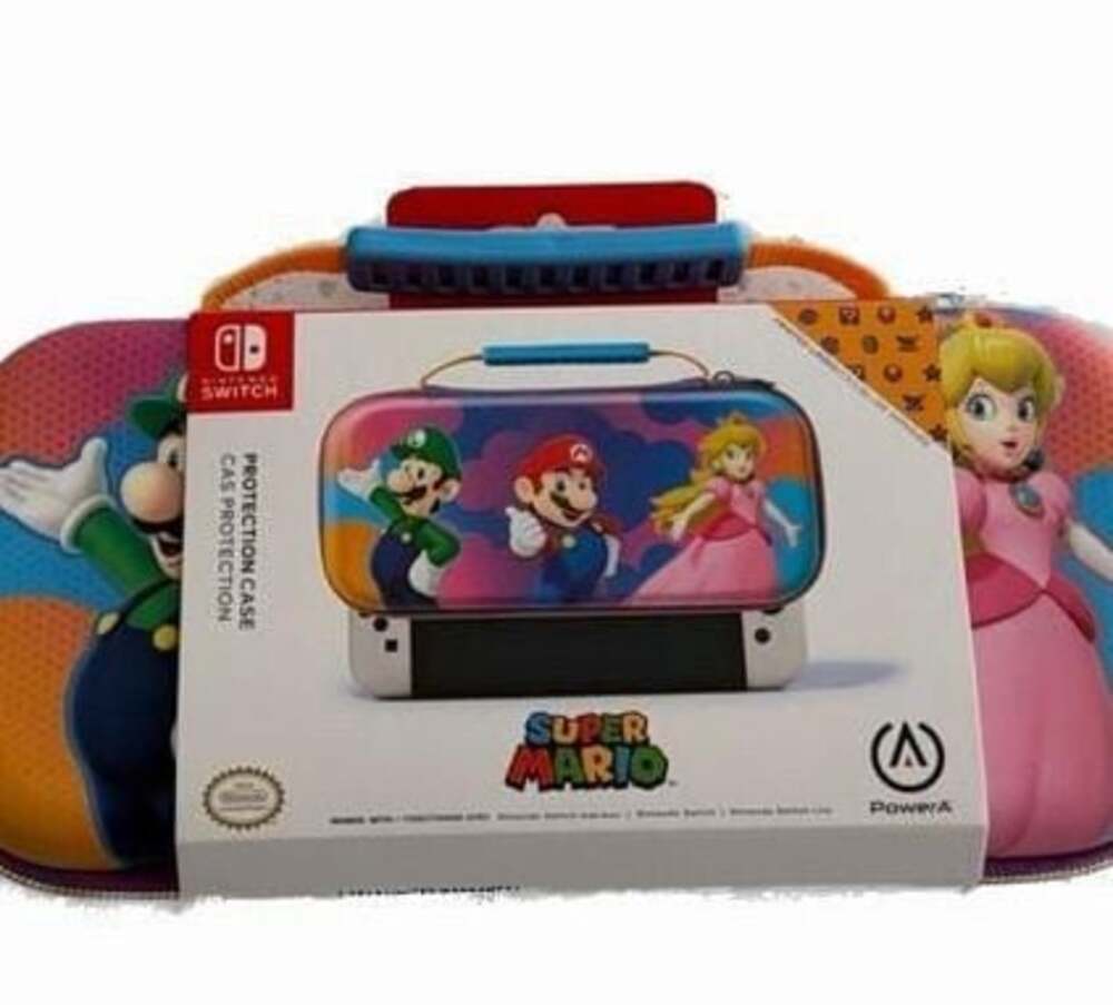 PowerA Nintendo Switch Protection Case Color Splash Heroes Super Mario